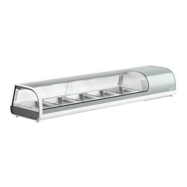 Countertop Refrigerated Sushi Display Case - 71"