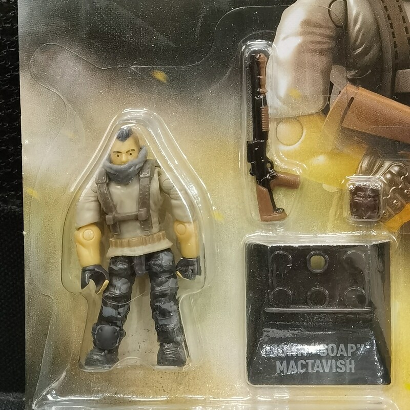 MEGA Construx COD FRANK WOODS JOHN 'SOAP' MCTAVISH General Shepherd 3 Figures