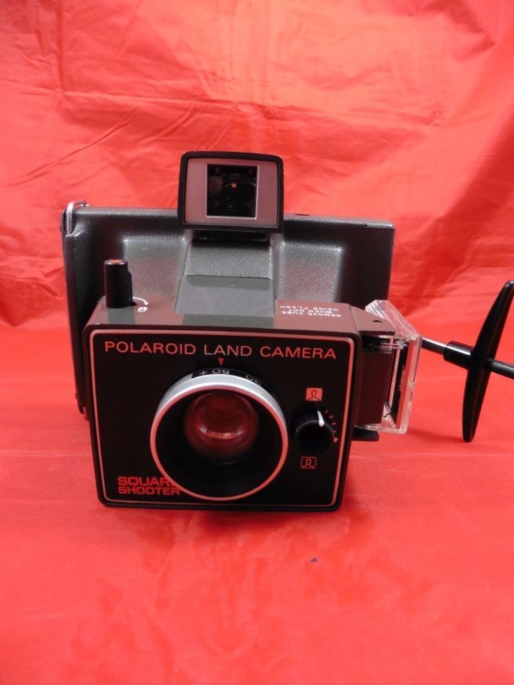Vintage Polaroid Square Shooter Land Camera T-Handle w FREE GIFT @ $19.99 Value