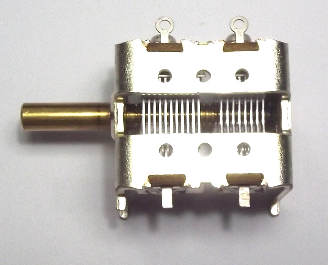 ALPS Air Variable Capacitor 25 - 450pf for Crystal Radio Antenna Tuner Ham Radio