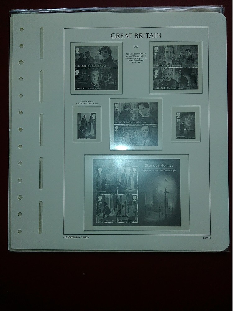 LIGHTHOUSE Commemorative Hingeless album pages Great Britain 2020 Used R2020