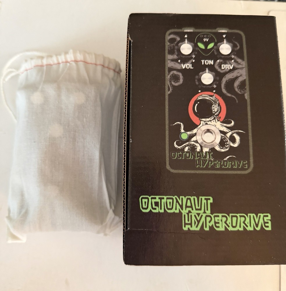 Interstellar Audio Machines Octonaut Hyperdrive Overdrive Analog Pedal