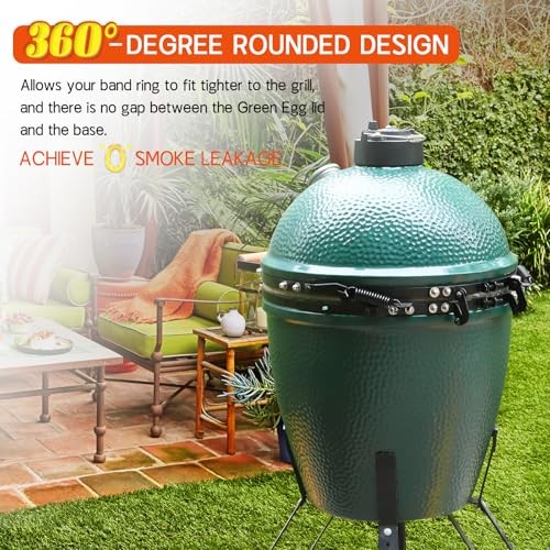 Hinge Band for Big Large Green Egg, Replacement Band for Big Size Green Egg