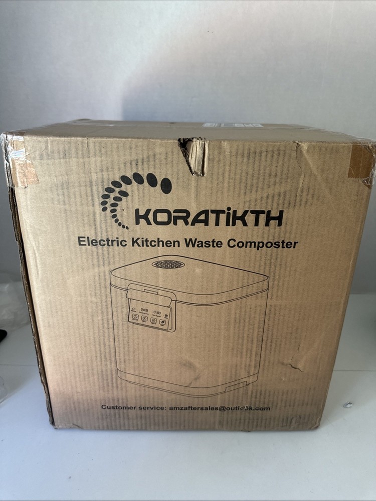 4L Electric Composter for Kitchen: Indoor Smart Quick Composting Machine with...