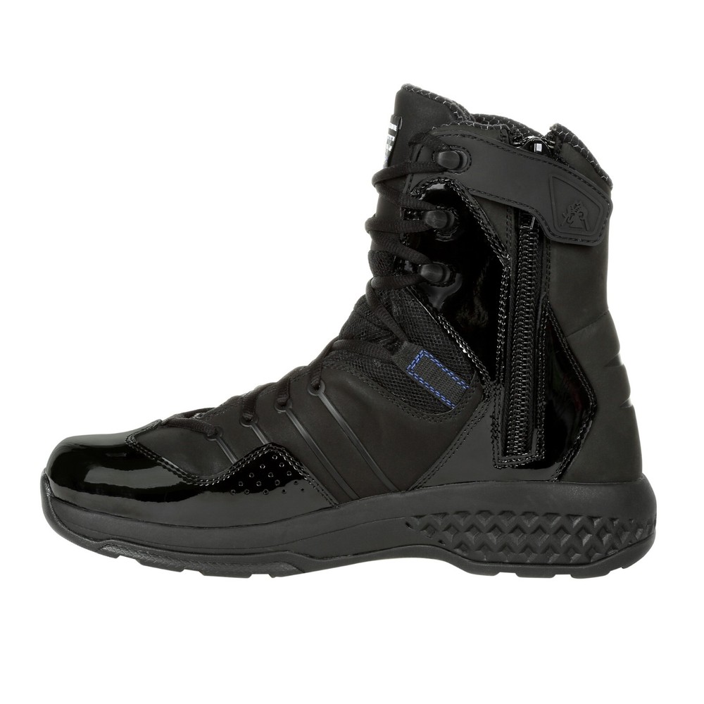 ROCKY CODE BLUE 8" PUBLIC SERVICE BOOT - WEB EXCLUSIVE BOOTS RKD0084 - ALL SIZES