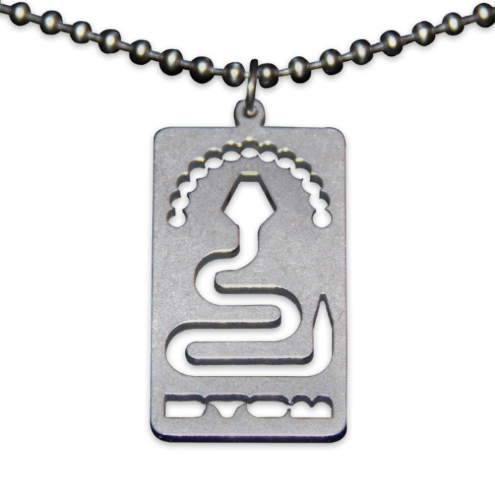 GI JEWELRY, Official US Military DON"T TREAD ON ME,  Necklace Non-Reactive Steel