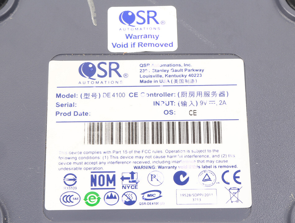 DE-4100 QSR xCeed Video Controller