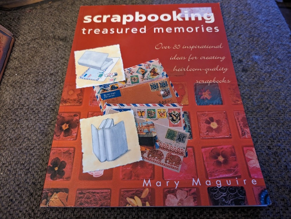 Scrapbooking Treasured Memories-Mary Maguire Book
