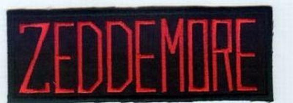 GHOSTBUSTERS "ZEDDEMORE" SC VERSION NAMETAPE - GBS15
