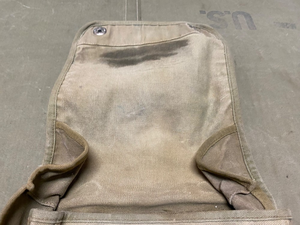 ORIGINAL WWII US ARMY INFANTRY M1938 OFFICER NCO MAP CARRY CASE-BOYT, 1943