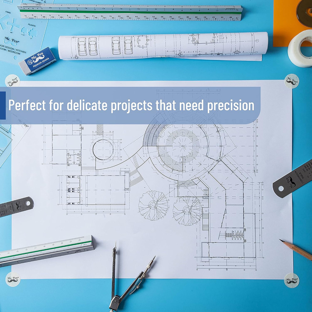 - Professional Drafting Dots, 7/8” Diameter, 500 Pieces, Easy Removal, Pre-Cut D
