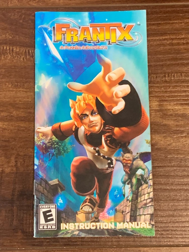 Frantix Playstation Portable Sony PSP Manual Only