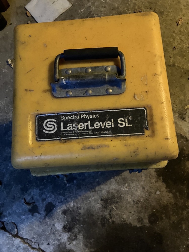 Spectra-Physics Model LaserLevel SL Rotary Laser Level with Case