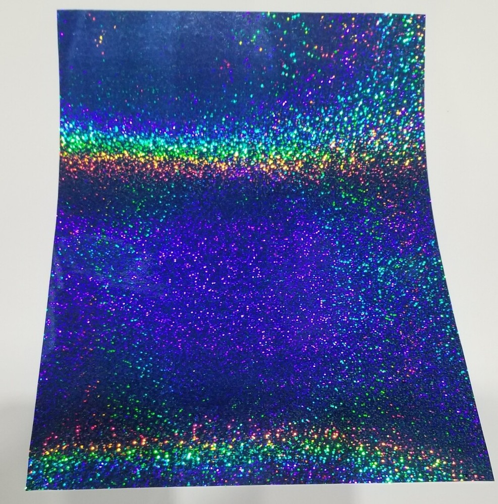 Sky Blue Sequins Sign Vinyl 24" x 30 ft