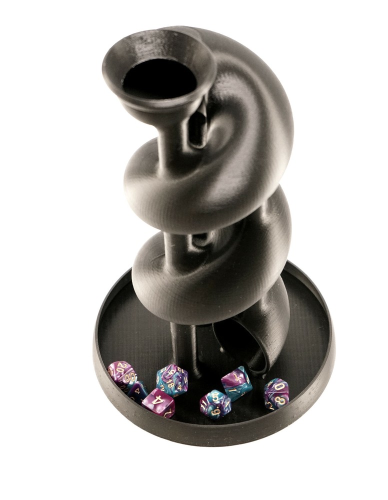 Curly Slide Dice Tower Tabletop Games Dungeons and Dragons DnD D&D