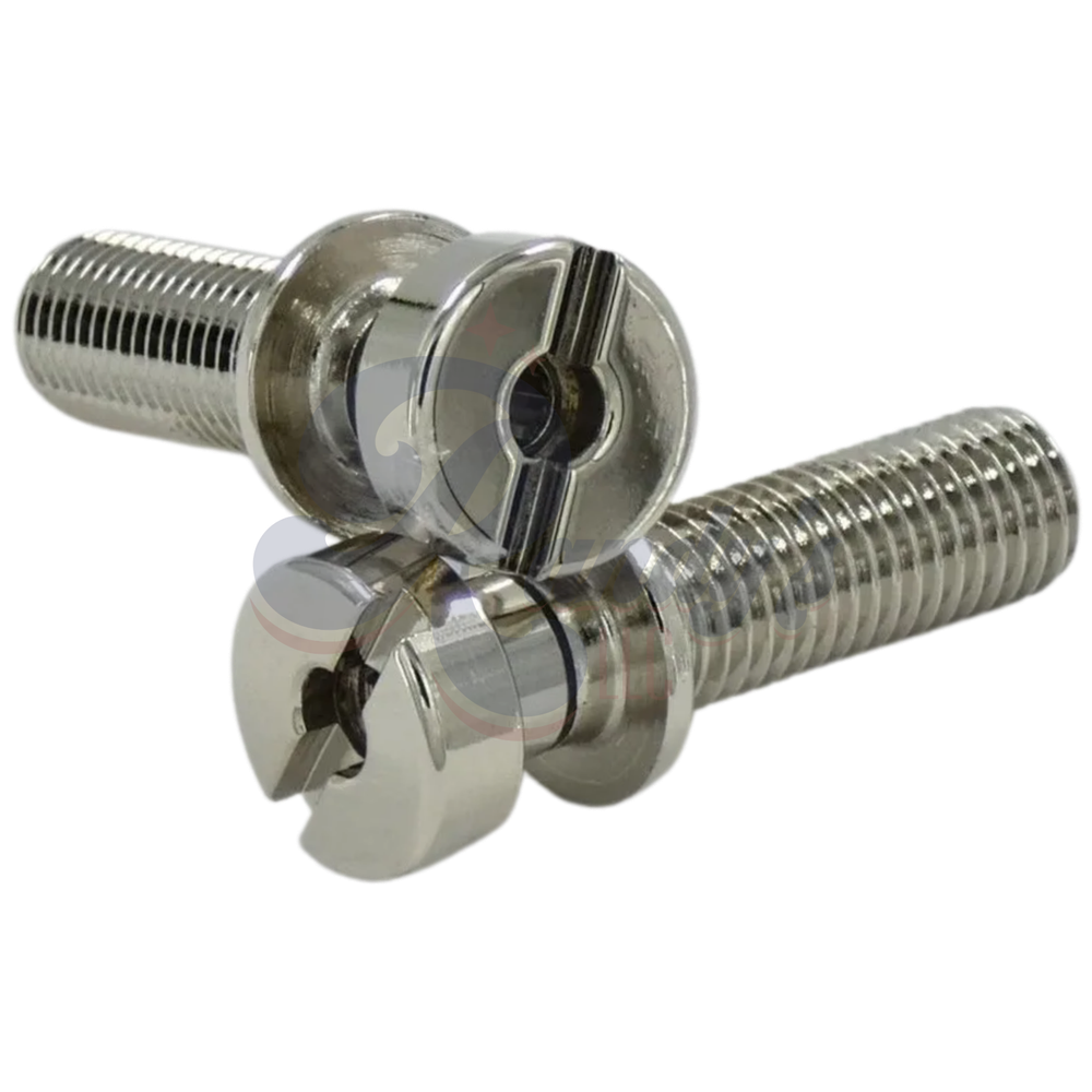 Advanced Plating Inc (API) Locking Stopbar Studs - Flat - 2-Pack