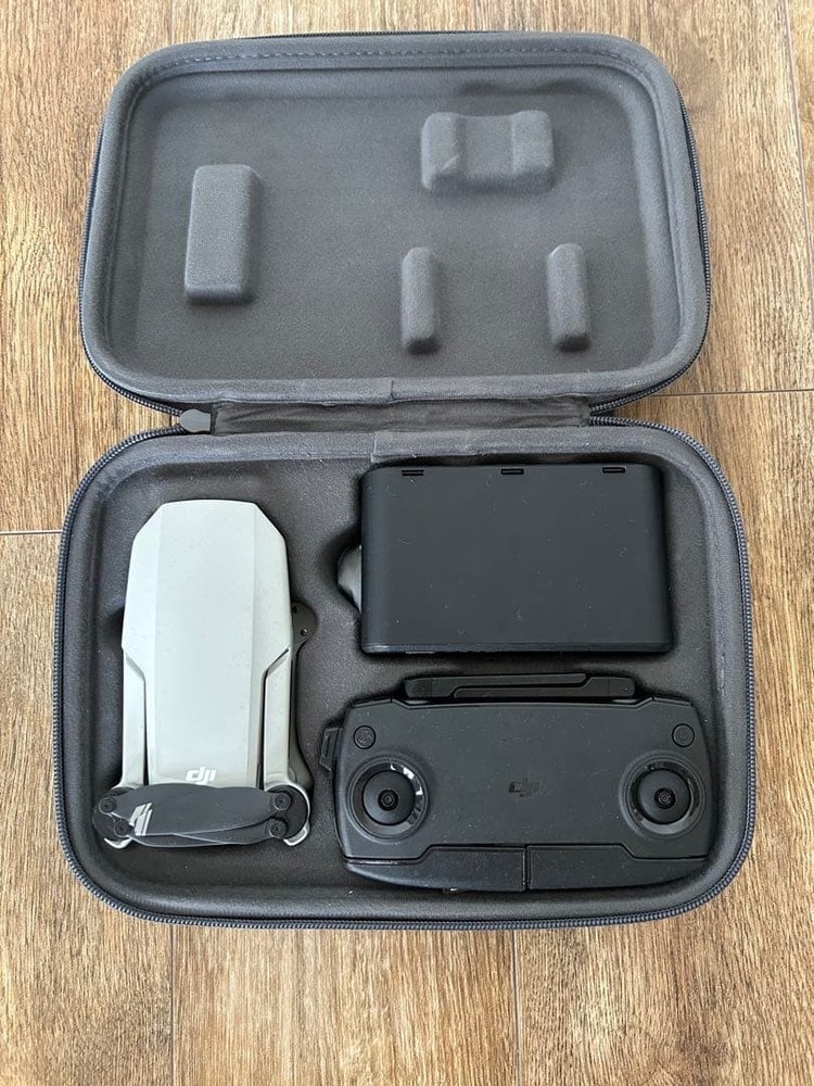 Dji Mavic Mini Hard Shell Carrying Case With Accessories Remote Controller