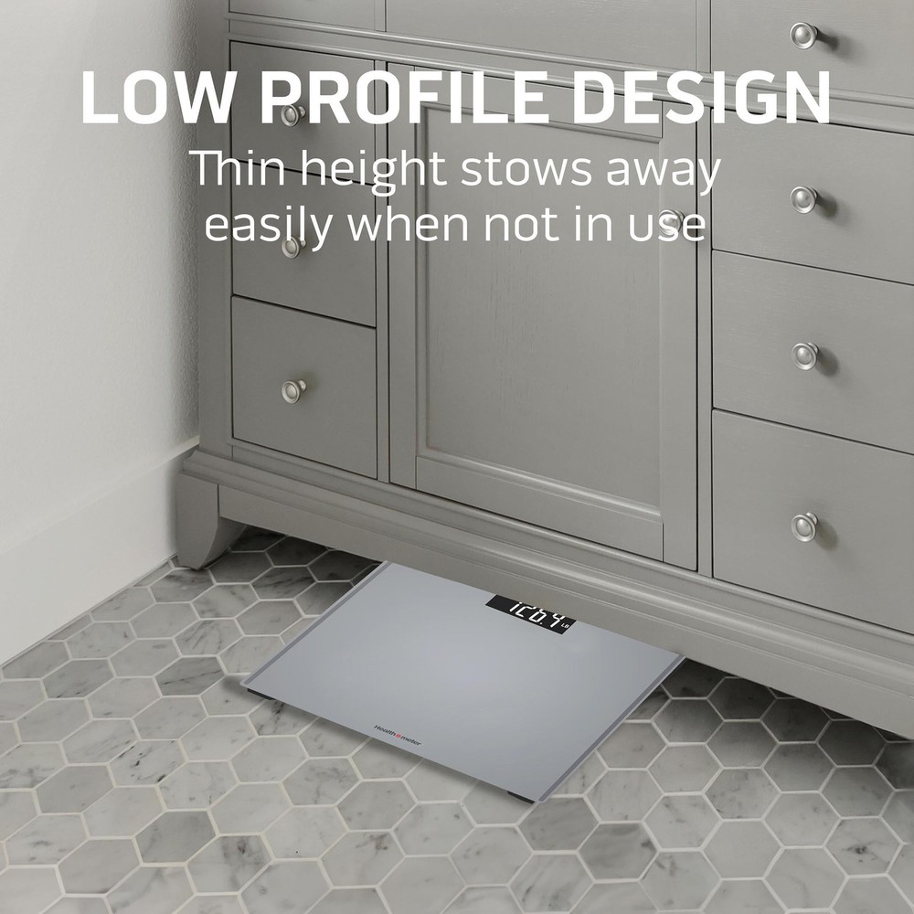 Health o meter Extra Wide Platform Digital BathroomScale with AdvancedTechnology