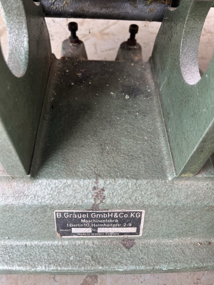 VINTAGE EASTERN MARKING (STAMPING) MACHINE - Made In Berlin GERMANY