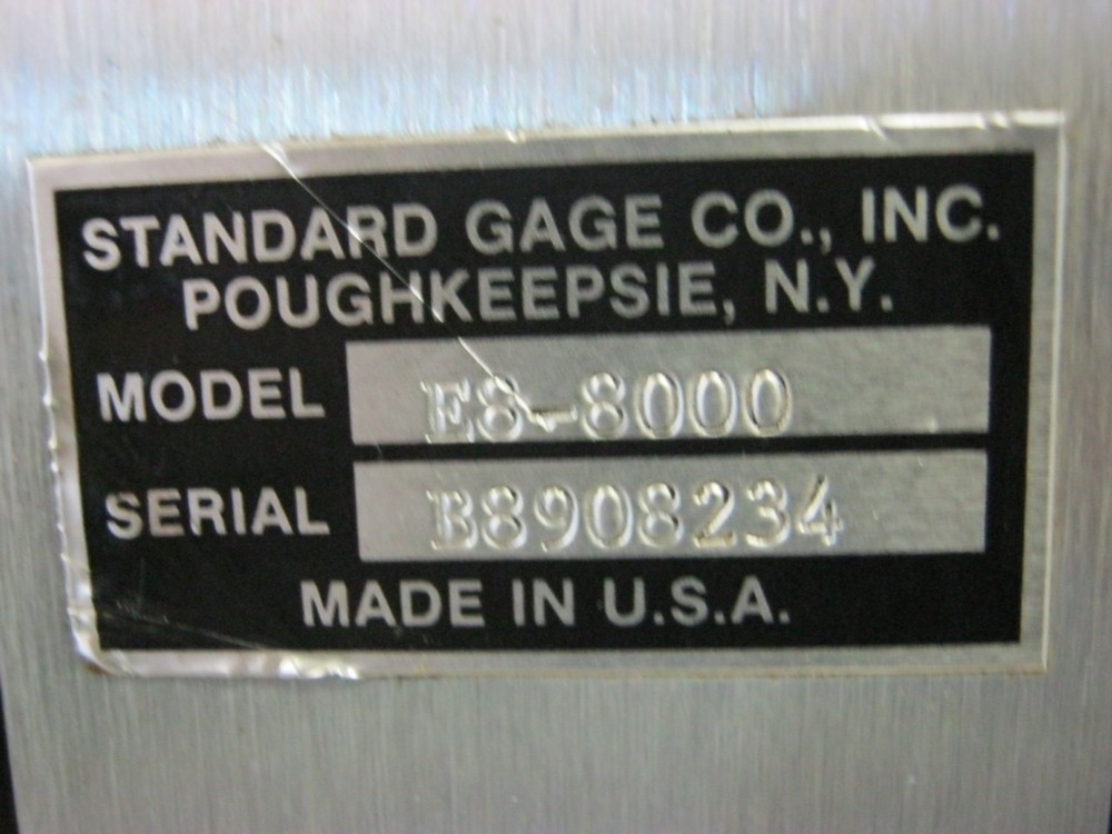 STANDARD GAGE E8-8000 (Untested)