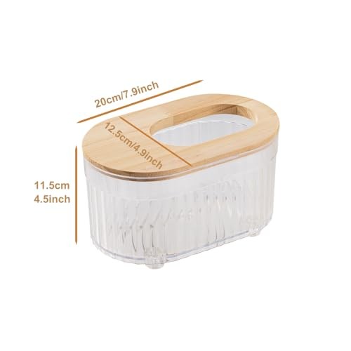 Transparent Oval Hamster Sand Bath Box for Hamster Cage Accessories, Digging