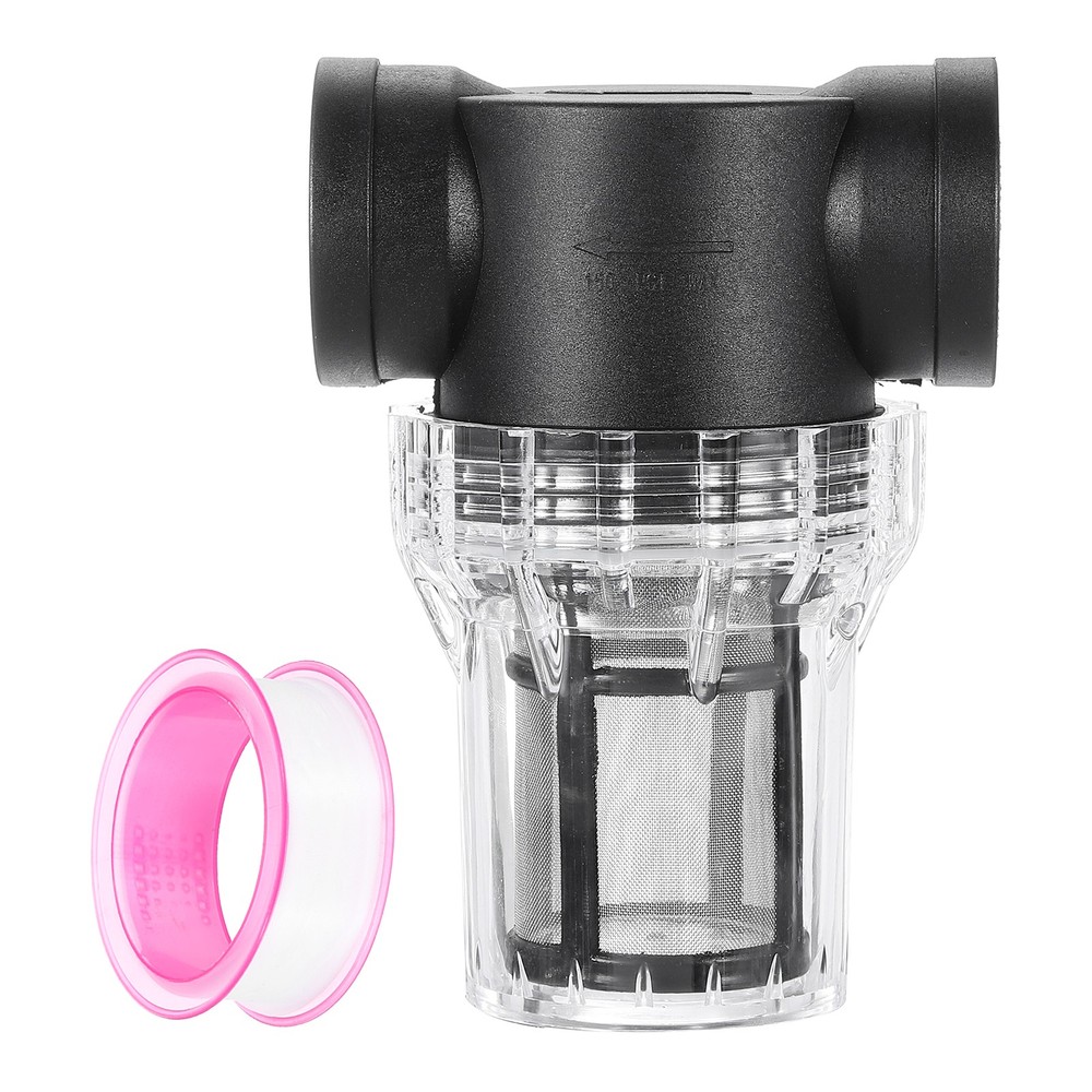 Pressure Washer Filter 1" NPT Inline Mesh Strainer Attachment Size 80 Mesh