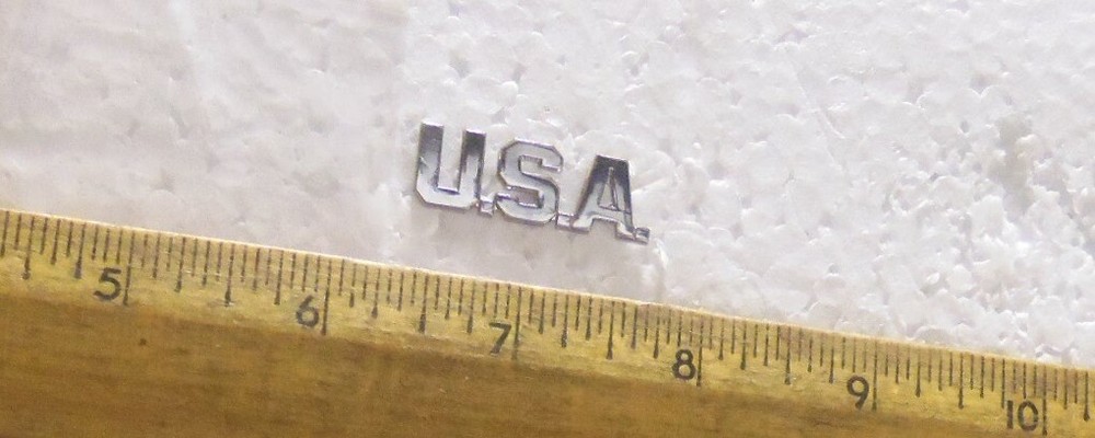 US Army - U.S.A. Script Pin