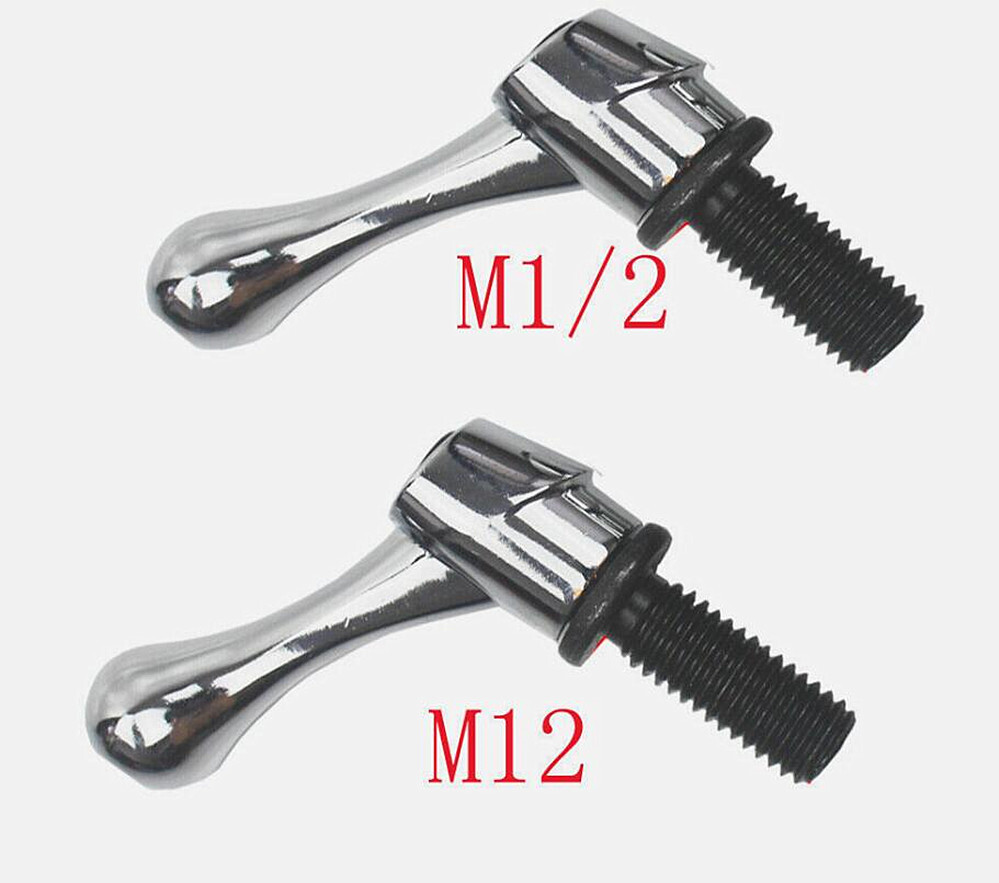 2Pcs Milling Machine Table Lock Bolt Handle CNC Vertical Mill Tool M12 Or M1/2