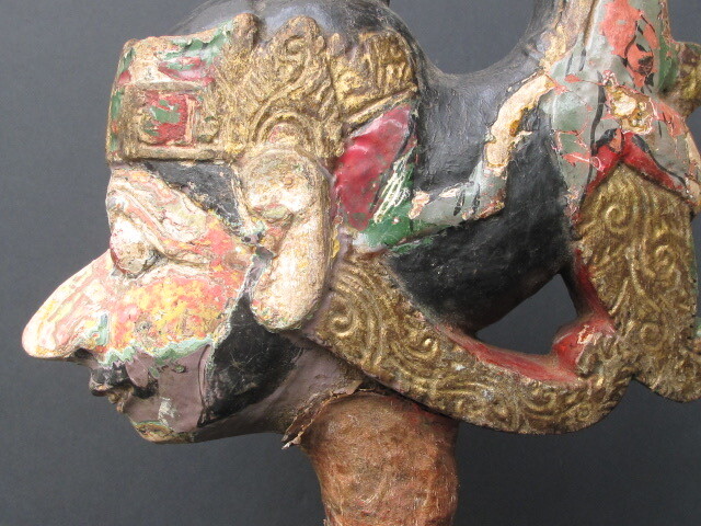 Old Puppet Head, Java Indonesia