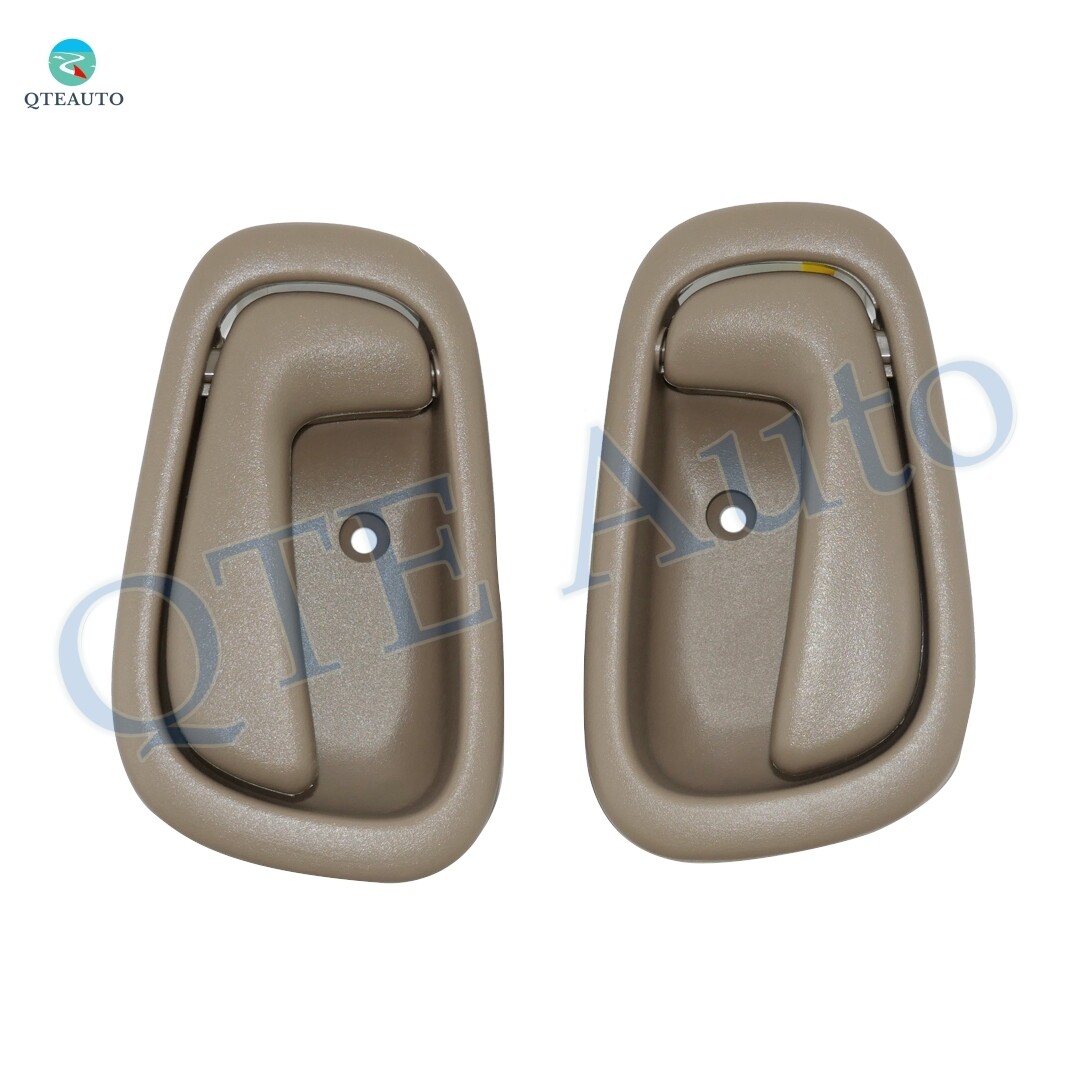 Pair of 2 Front/Rear Left-Right Inner Door Handle For 1998-2002 Toyota Corolla