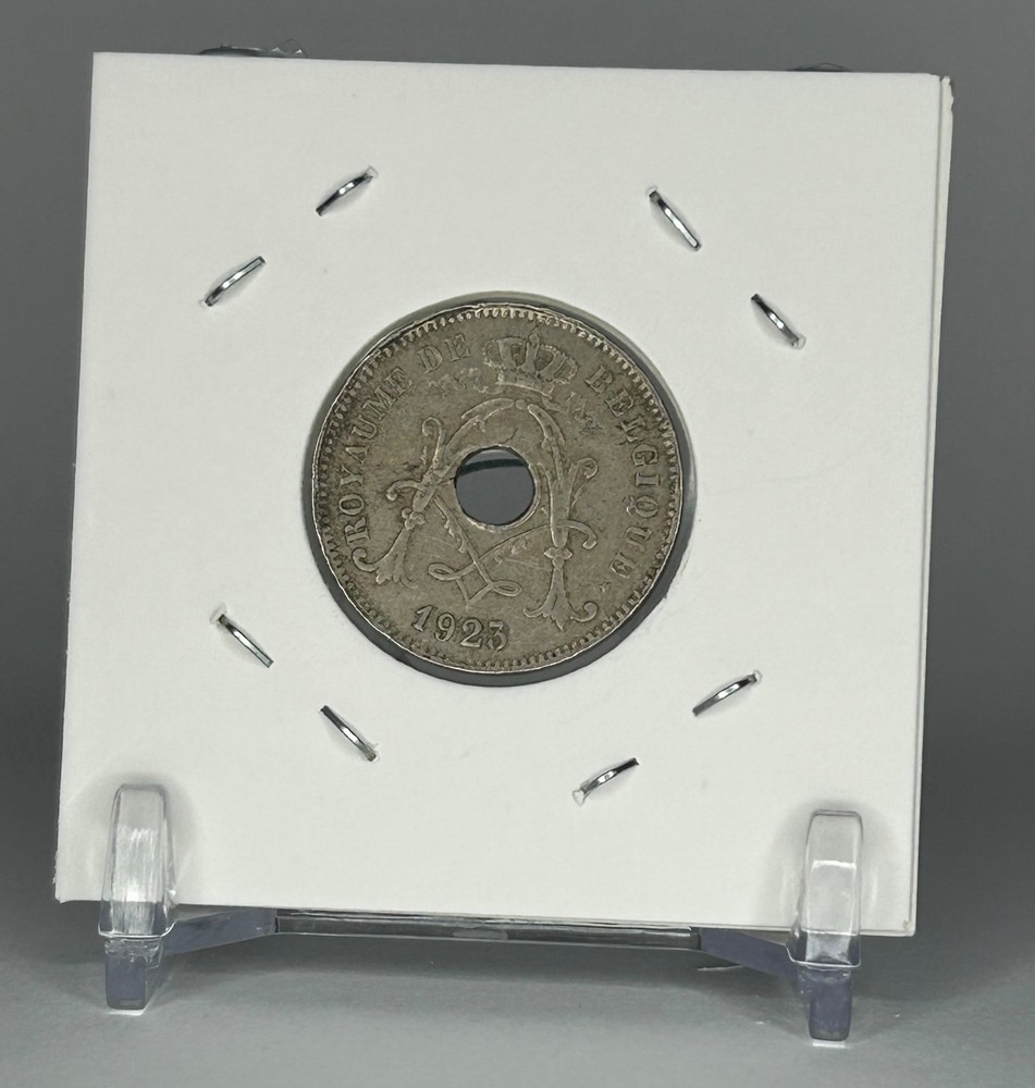 1925 Belgium - 10 Centimes Coin