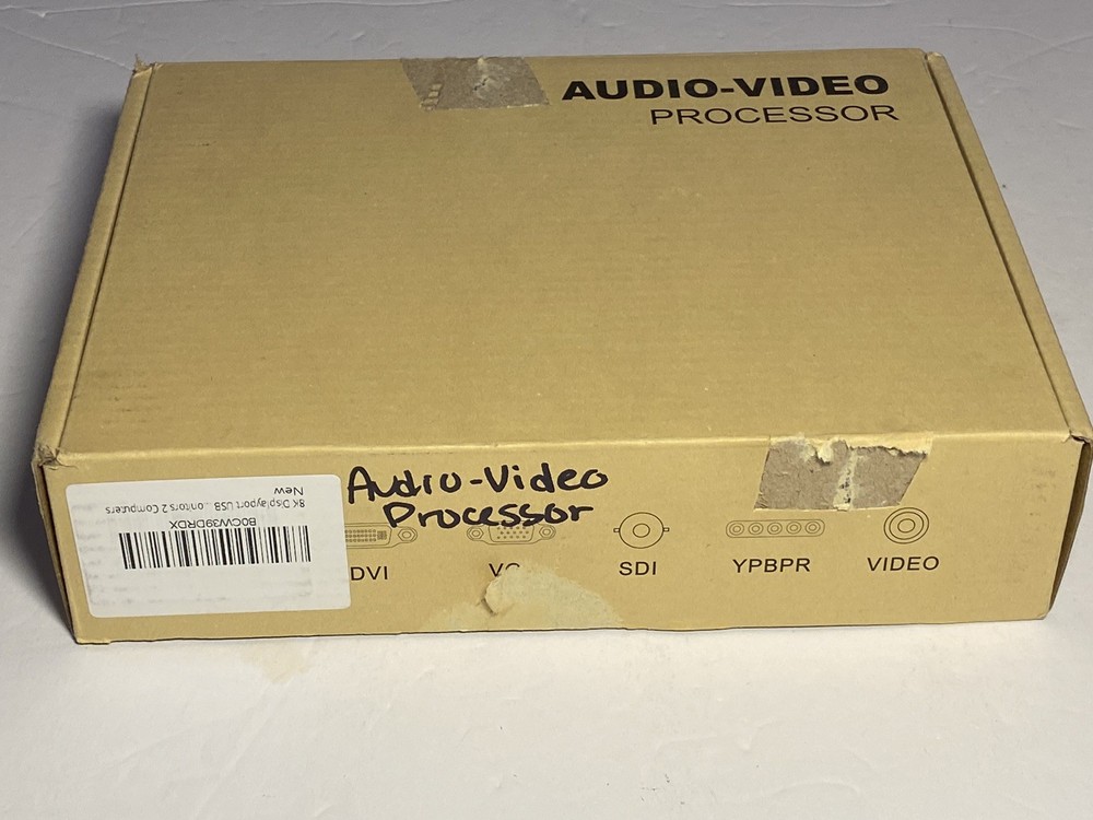 KVM SWITCH Audio Video Processor 8kHD 3x3 KVM Display Port USB 3.0