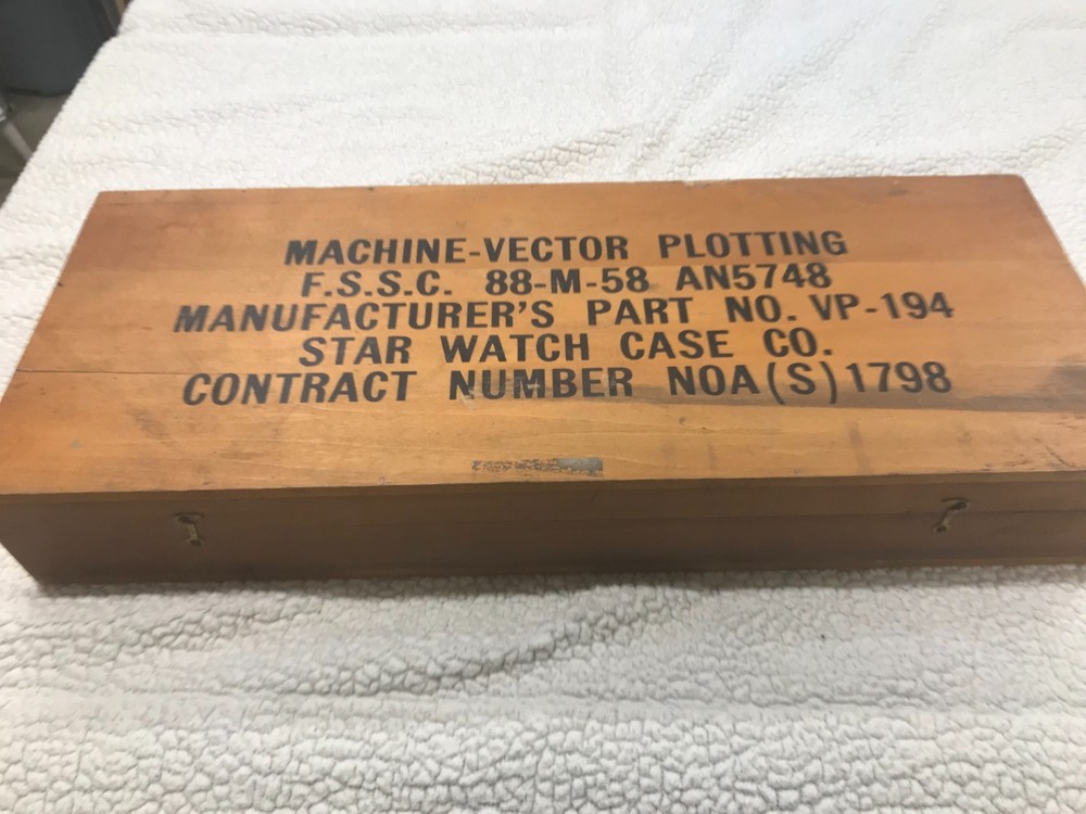 Vintage WW II Era Aviation Vector Plotting Machine From 1940’s Nice condition