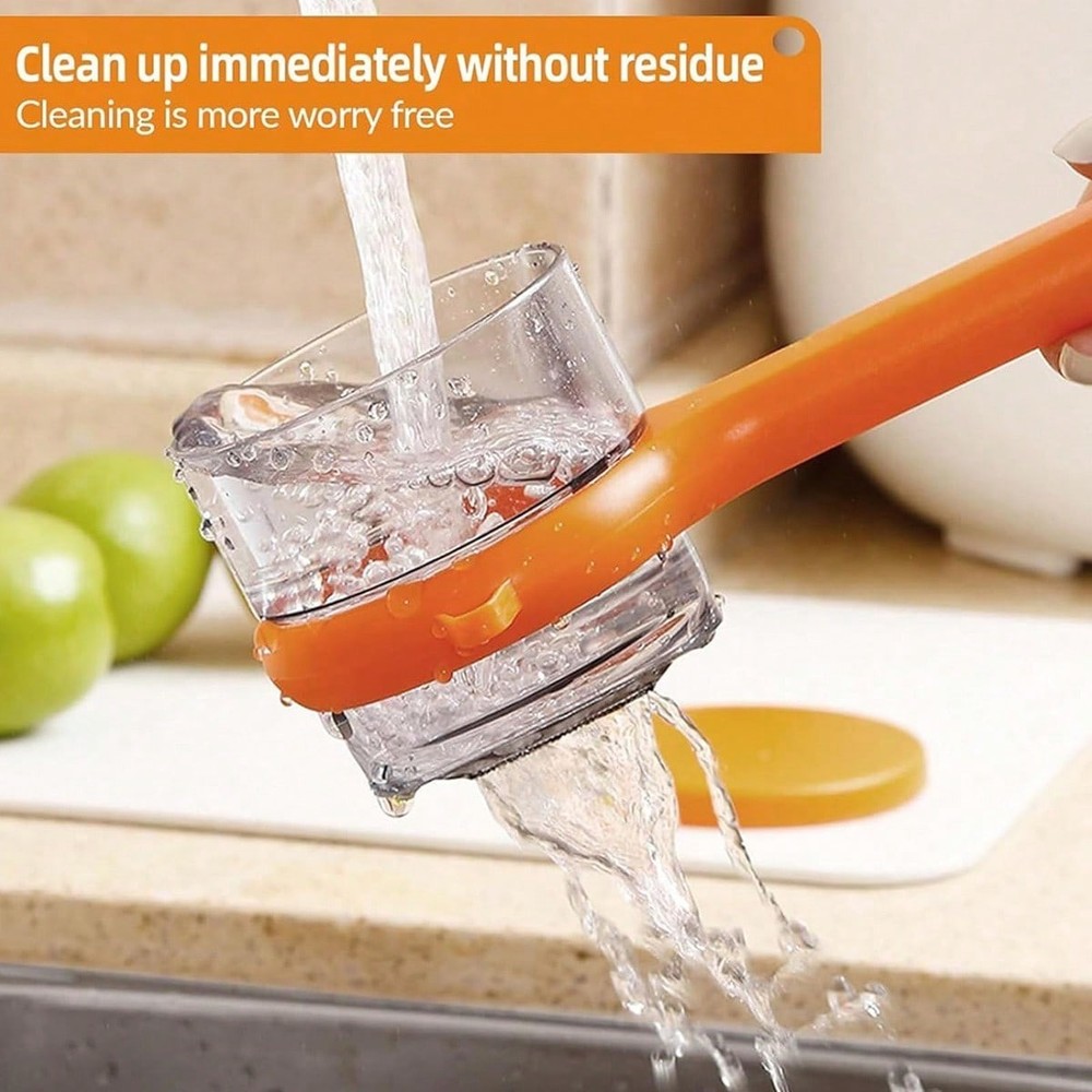 Kitchen Multi-Functional Peeler With Bucket Storage Scratcher Fruit Peeling Knif