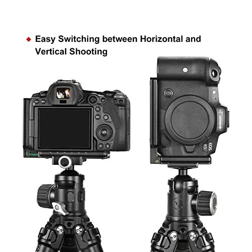 DSLR Arca Swiss Quick Release L Bracket Plate for Tripod Camera Mount Accessory