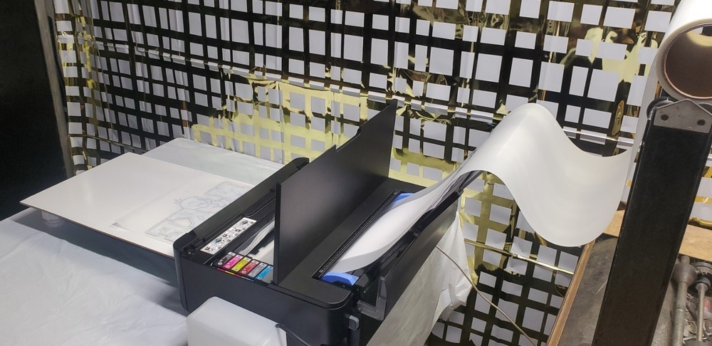 DTF PRINTER CONVERTED XP-15000 EXIT TRAY