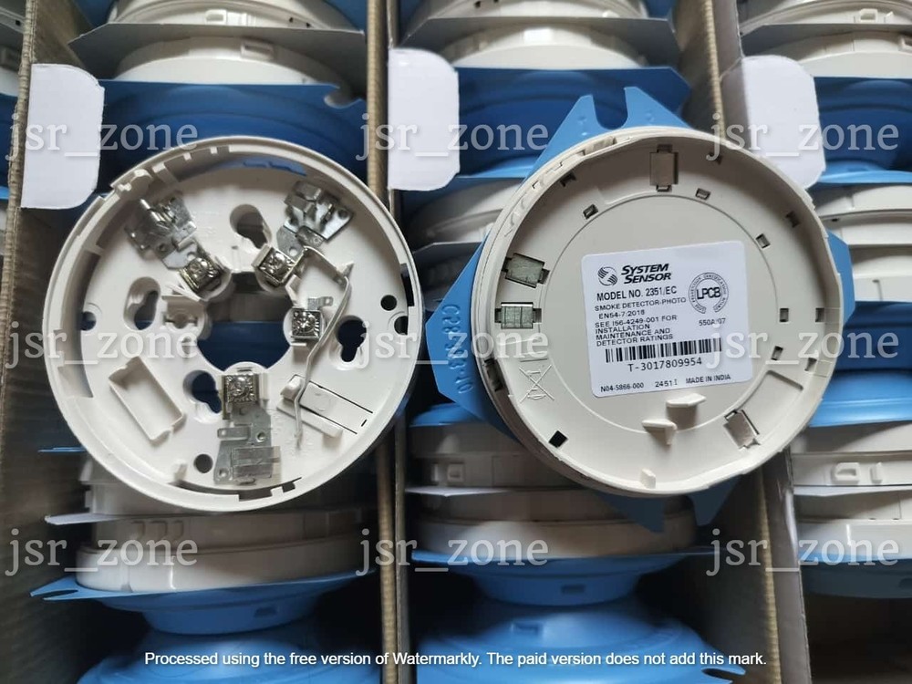 System Sensor 2351/EC B401 Smoke Detector with Base Free Shipping