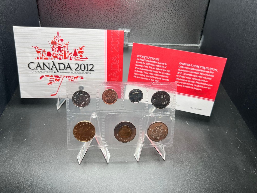 2012 Canada Uncirculated Coin Year Set