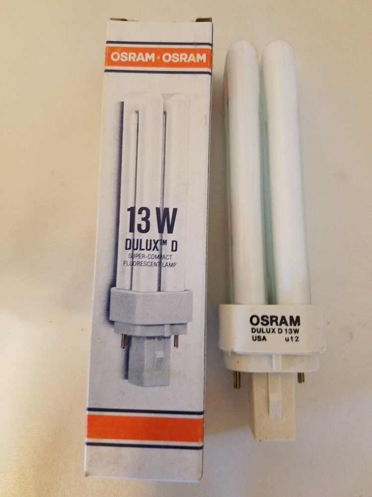 Osram Dulux D 13W Super Compact Fluorescent Lamp Light Bulb