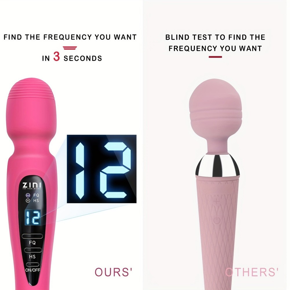 Silent Pink Rechargeable Massager | 12 Modes | Waterproof USB-C | Under 50dB