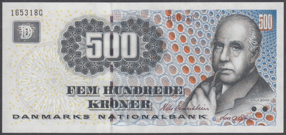 Denmark 500 Kroner 2008 UNC