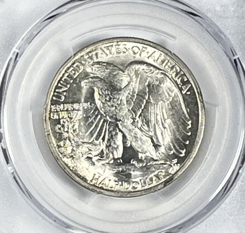 1920 Walking Liberty Half Dollar : PCGS MS62