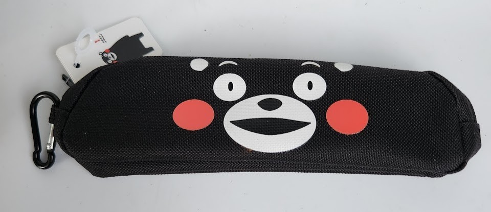 Kumamon pencil case pouch Black