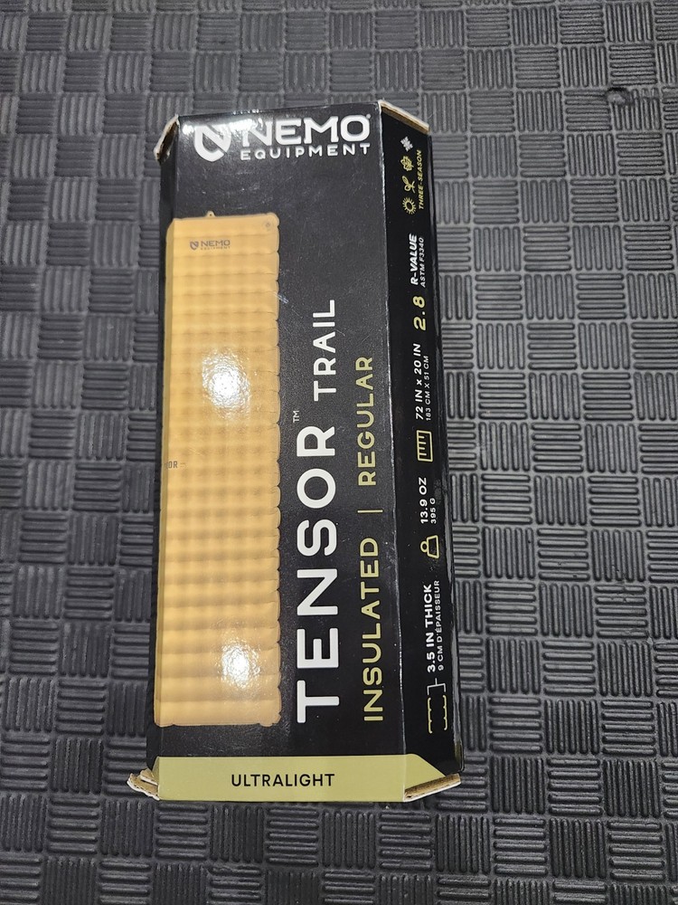 Nemo Tensor Trail Insulated  Sleeping Pad Regular Ultralight  *NEW*