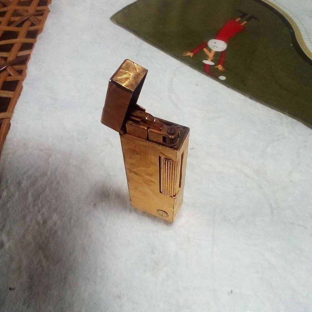 Dunhill Gas lighter Gold without box