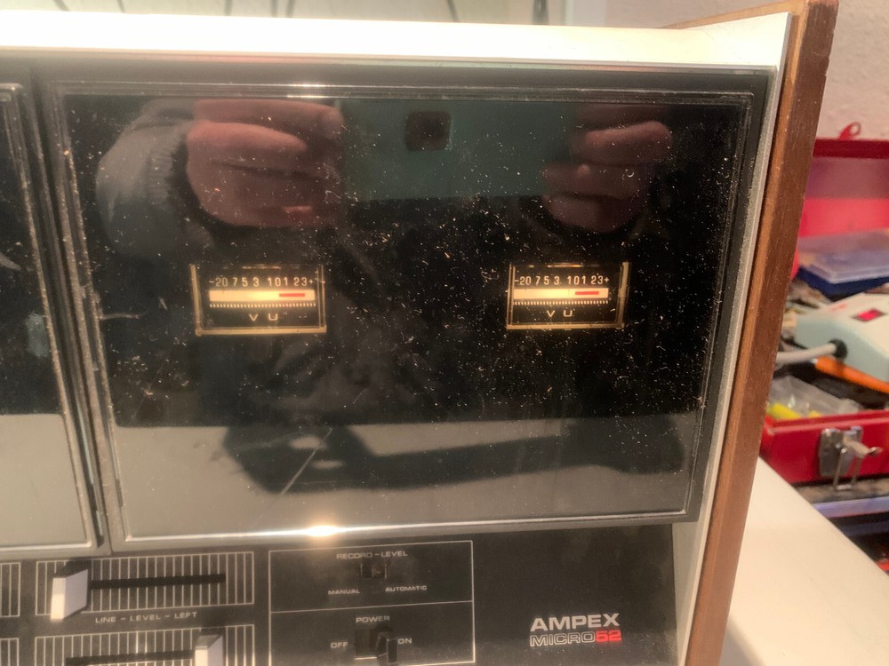Vintage Ampex Micro 52 Stereo Cassette Deck