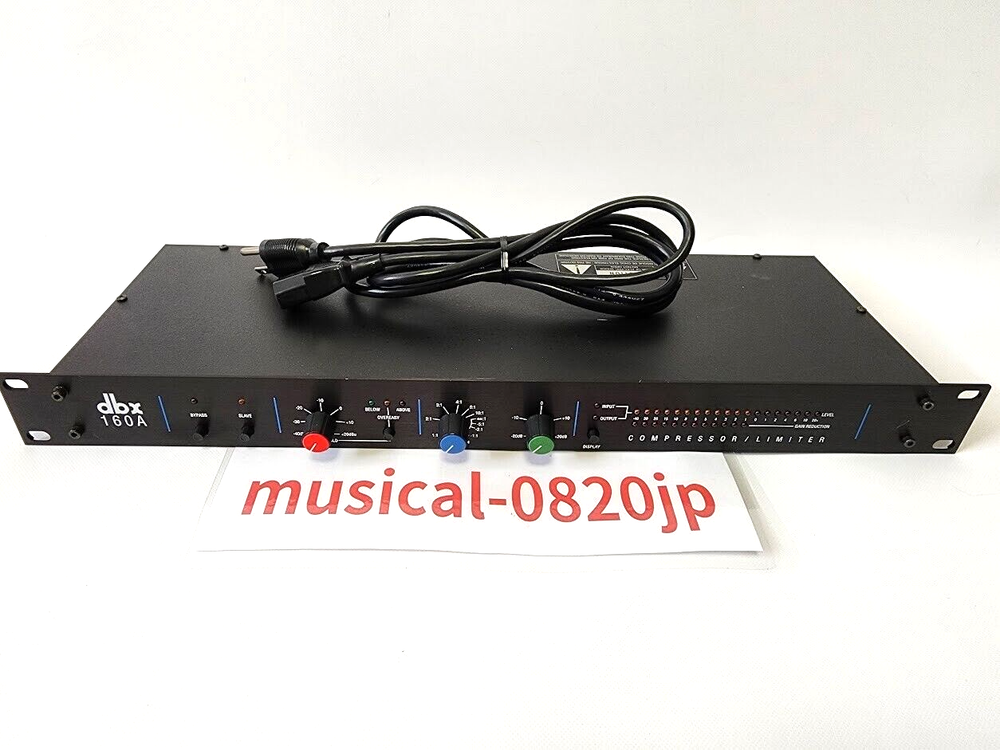 DBX 160A Professional Compressor Limiter Signal Processor