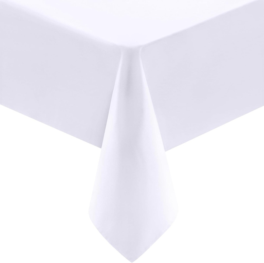 Utopia Kitchen 1 Pack 4 Foot Rectangle 60" x 84" (1PC - Rectangular), White