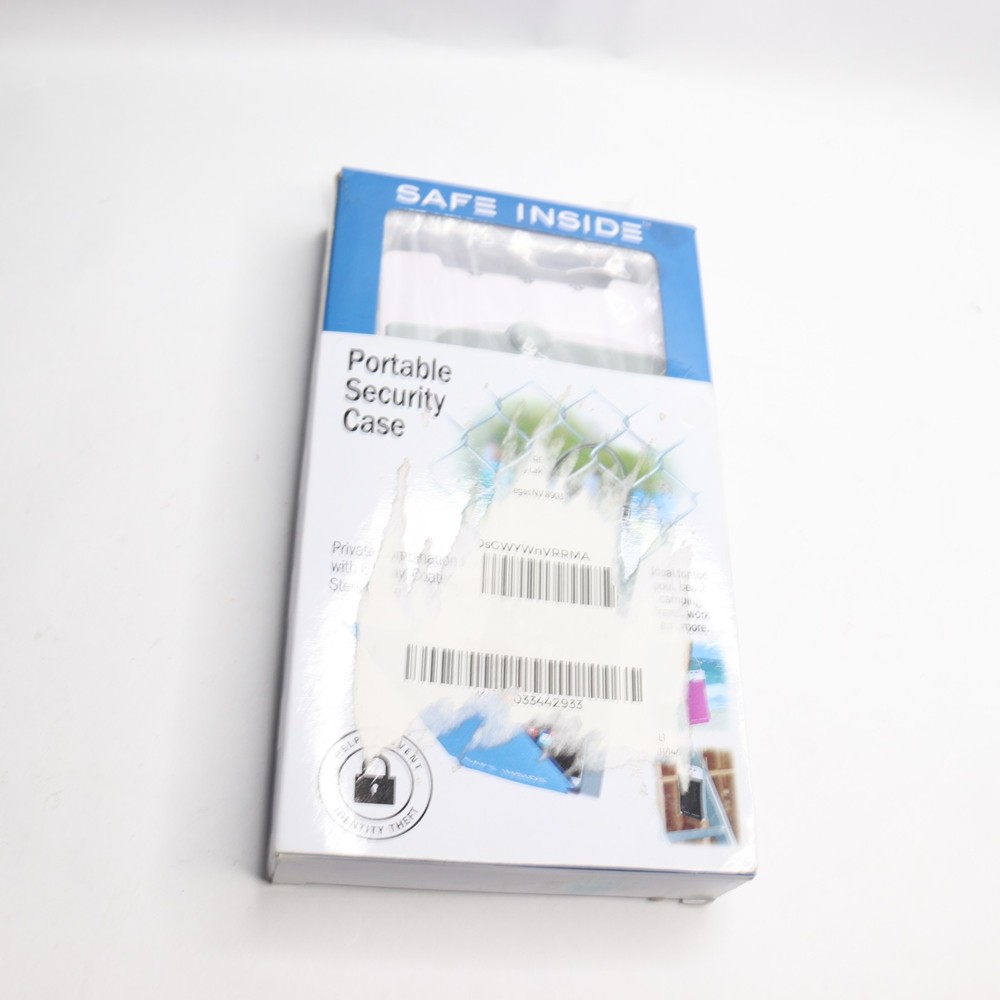 Safe Inside Portable Security Case Gray 4500G