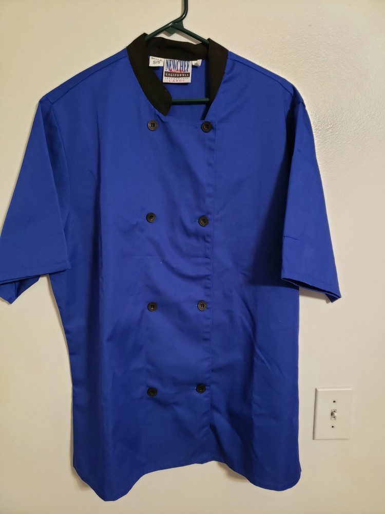Womens Chef Coat - Blue